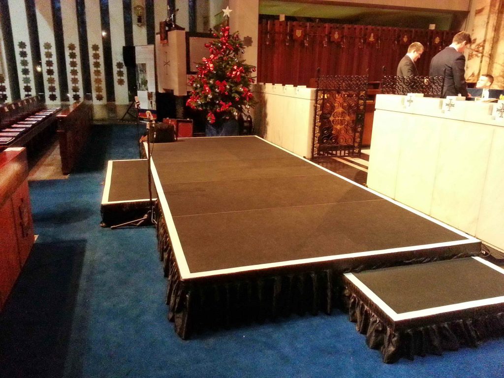 Chior Stage 5m x 2m