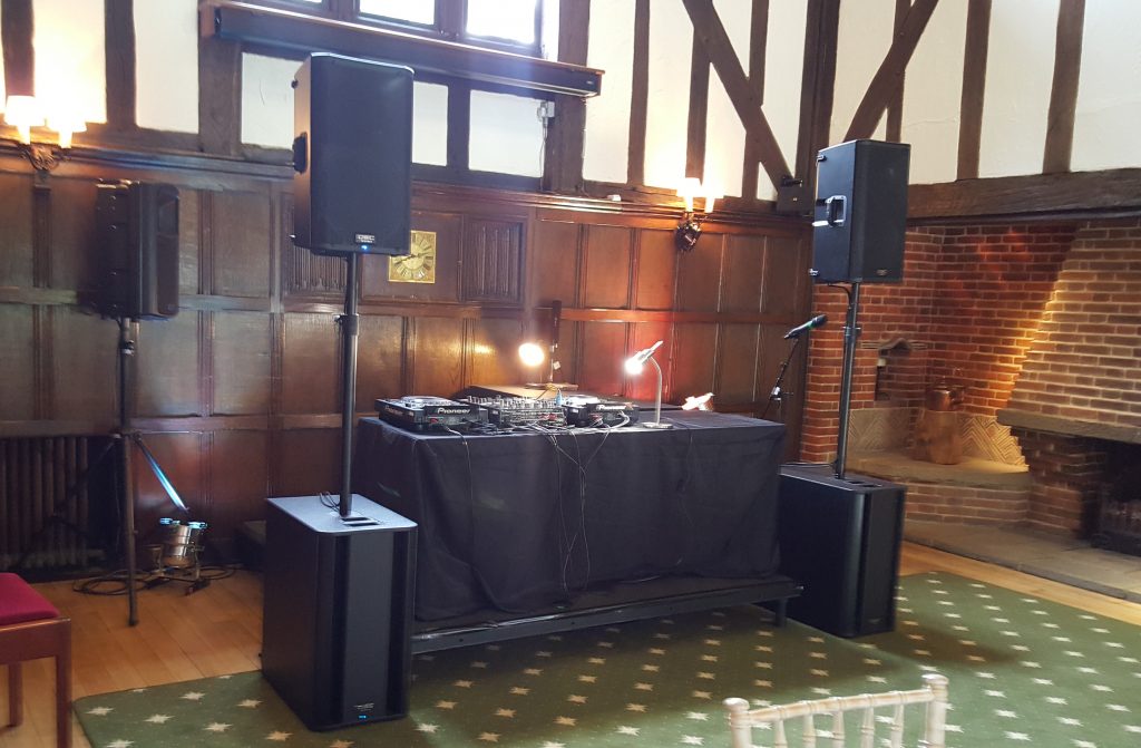 Small 2m x 2m DJ Riser