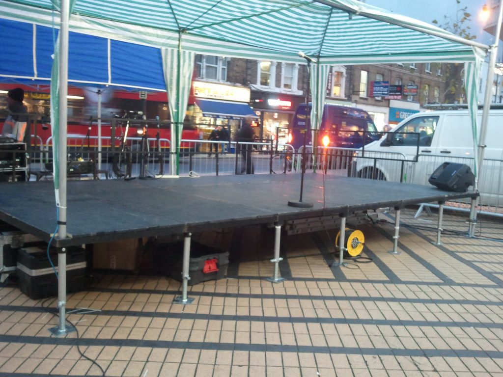 Outdoor performance Stage
